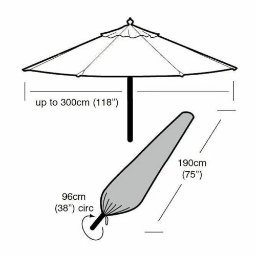 Parasol Cover (Black) - Image 3