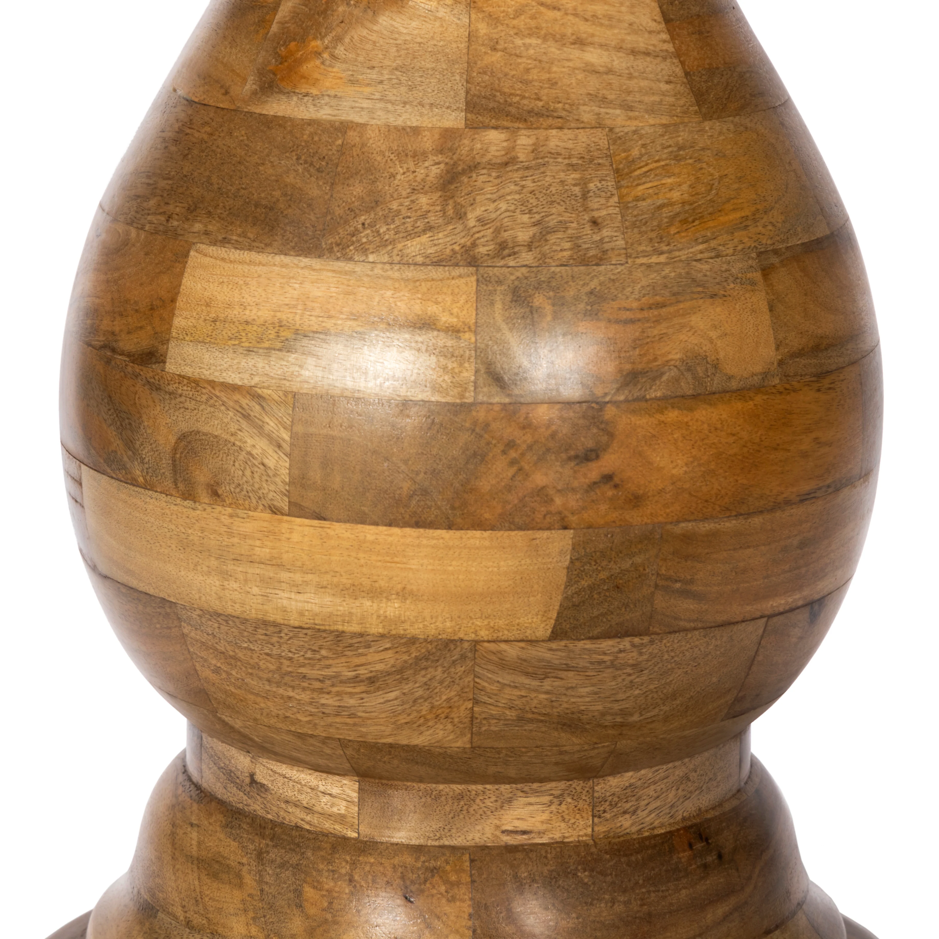 Solid Wood Round 150cm Dining Table with Ornate Base - Image 5