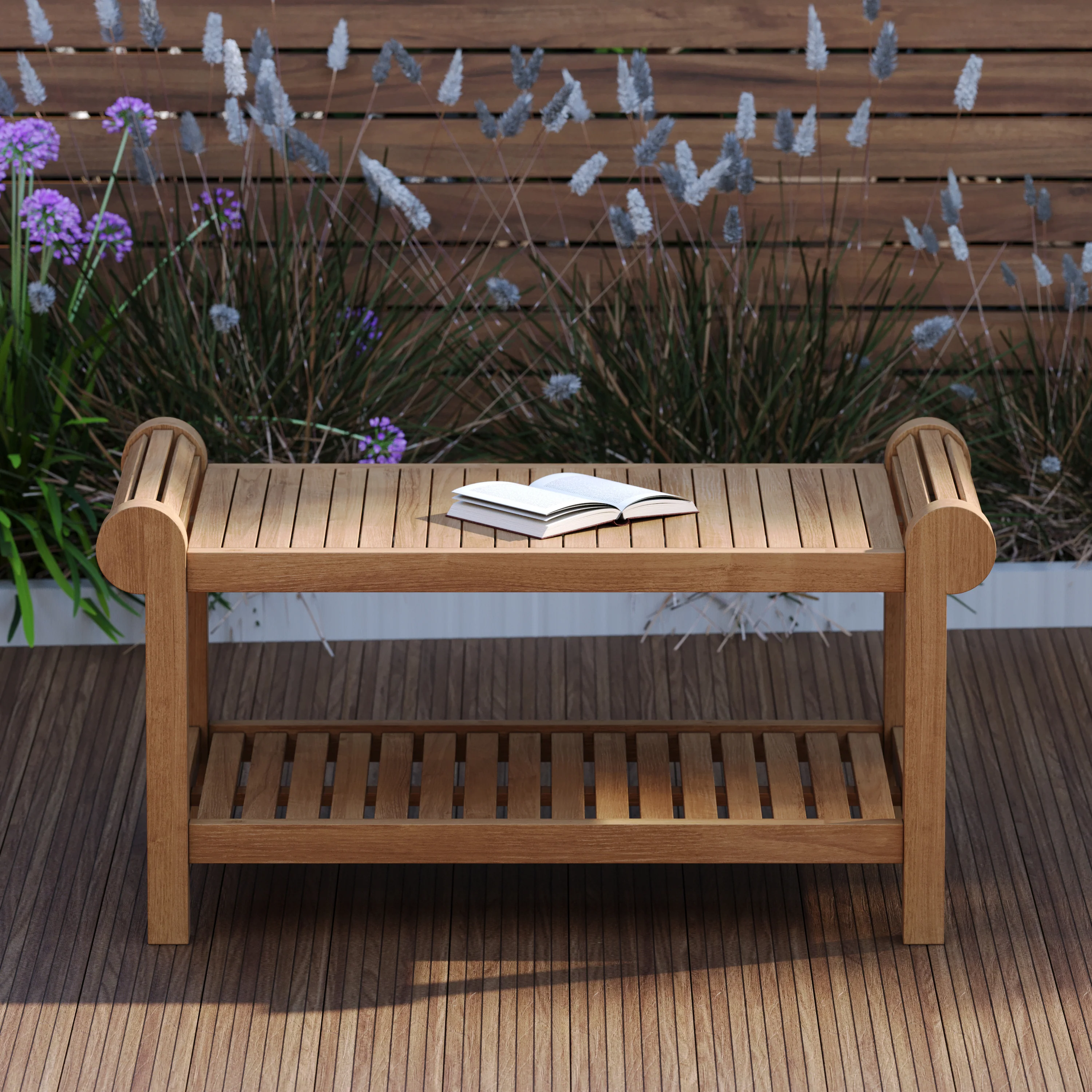 Teak Lutyens Coffee Table - Image 4